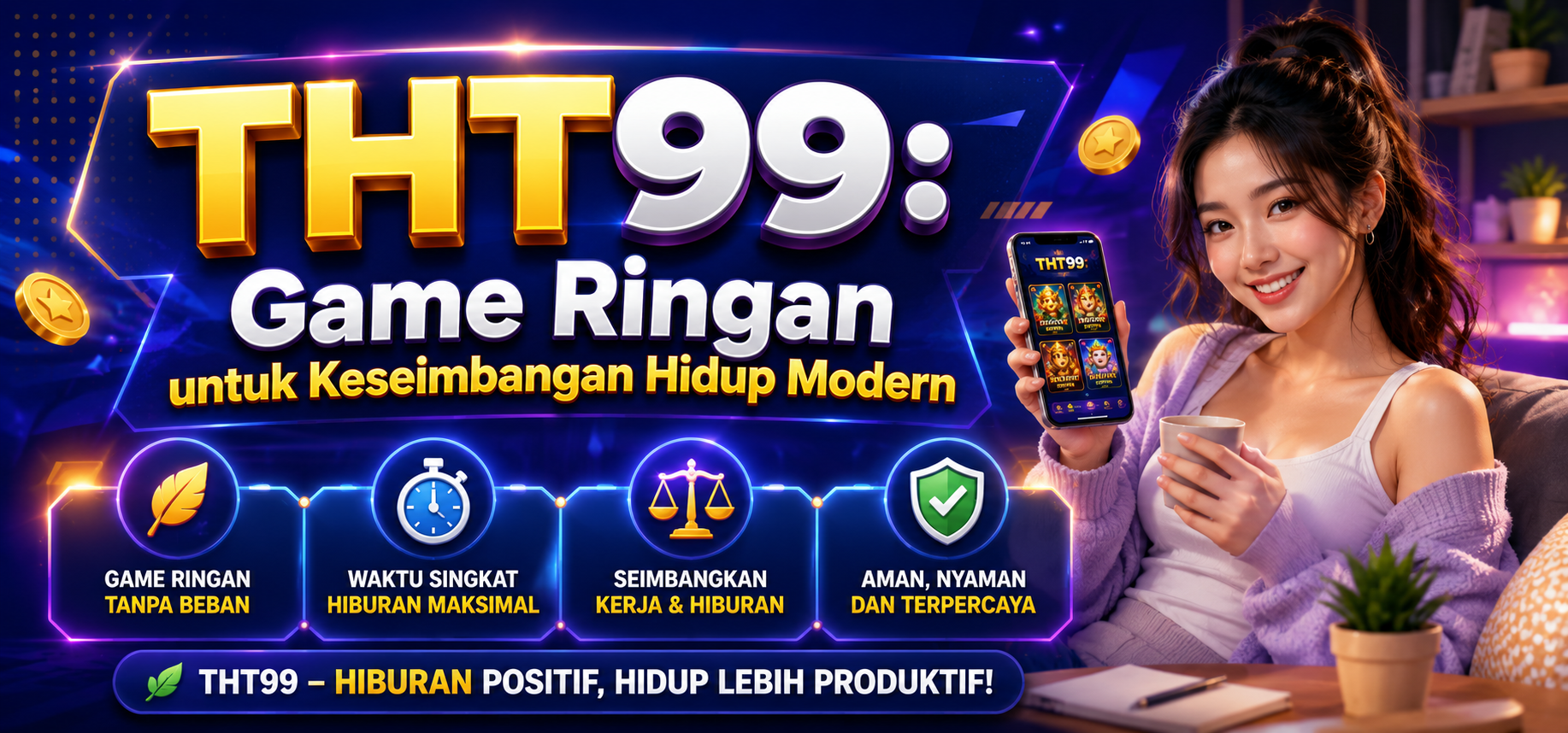 THT99: Game Ringan untuk Keseimbangan Hidup Modern
